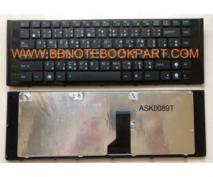 Asus Keyboard คีย์บอร์ด A42 K42 X42 Series (กรอบยาว)  ภาษาไทย อังกฤษ